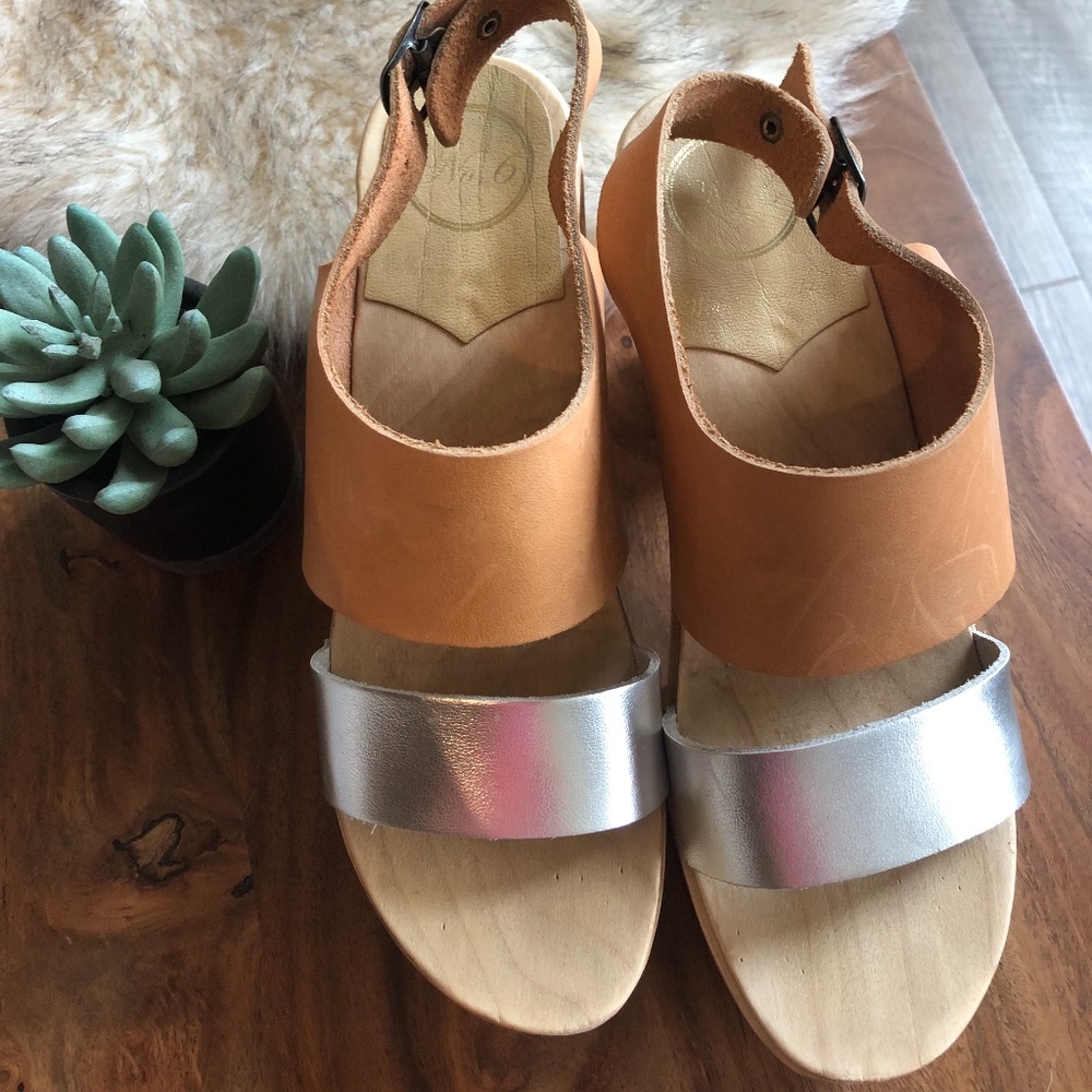 No.6 Store Clog Platform Sandals Heels 37